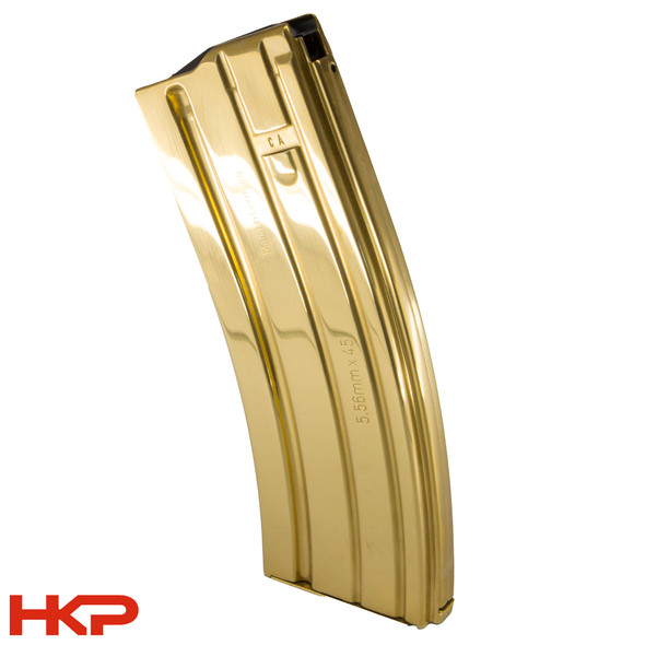 H&K HK 30 Round 416, HK MR556 5.56x45mm/.223 Maritime Magazine - TiN || HKP-21468 || HKPARTS