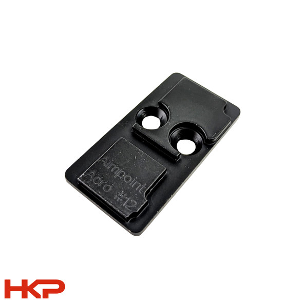 HK VP9 Optic Plate #12 - Aimpoint ACRO - Red Dot Pistol Mount - BLEMISHED