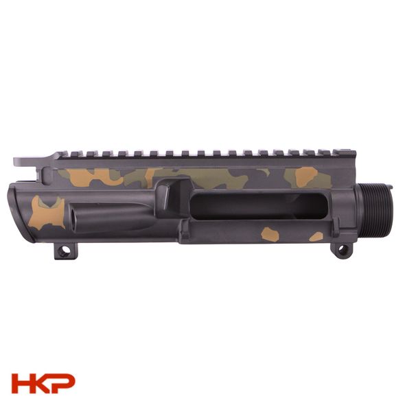 HK417, MR762 Upper Receiver and Handguard - Flecktarn