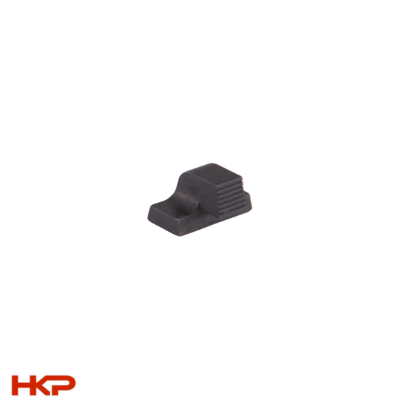 HK CC9 blacked out front sight OEM steel angled view