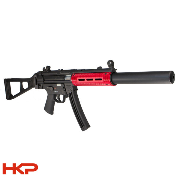 HKP HK MP5 .22LR Handguard - M-LOK - Red - BLEMISHED