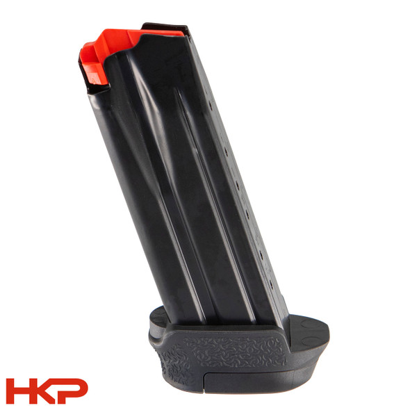 HK VP9SK, P30SK Magazine - 15 Round - 9mm - Black Extension with Red Follower - BLEMISHED