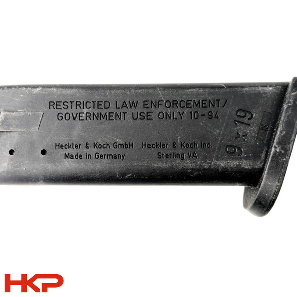 HK USP9 Magazine - 15 Round - LEO Marked - USED