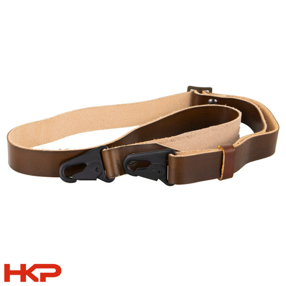 HK Single Point Leather Sling - Brown - BLEMISHED