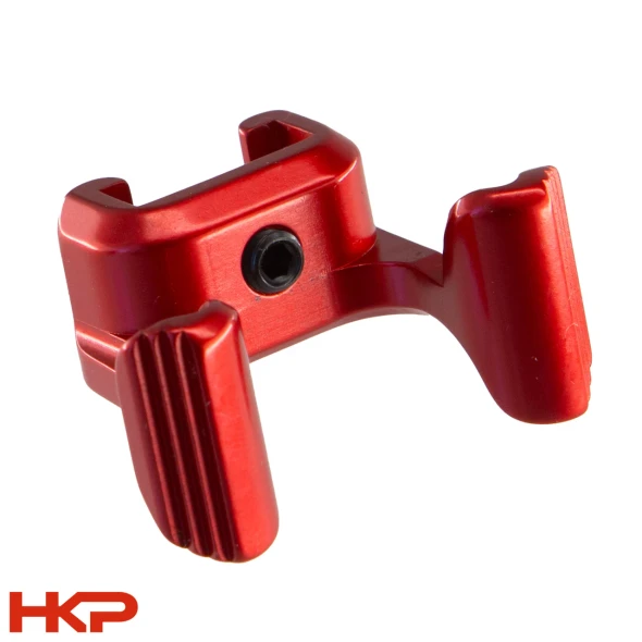 HK MP5 Magazine Release - Extended Streamline - EMR - Red - BLEMISHED