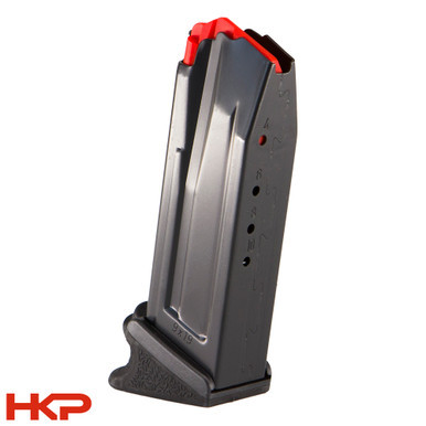 HK VP9SK, P30SK Magazine - 9mm - 10 Round - Extended Finger Rest - Red Follower - BLEMISHED