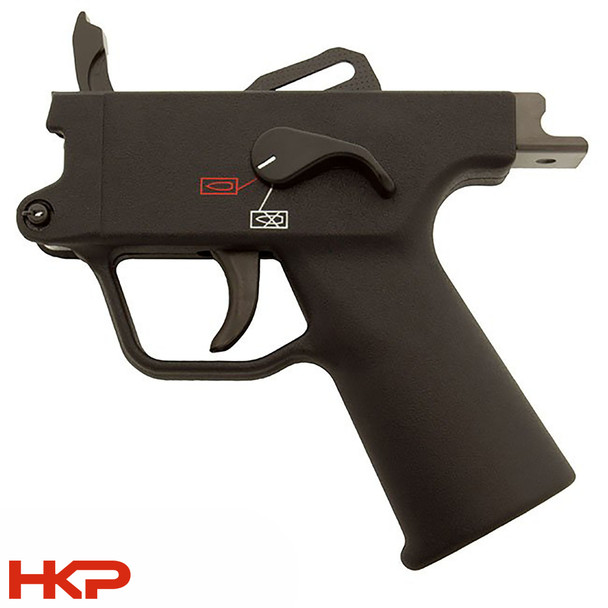 New - HKP MP5 & HK94 9mm Trigger Group 2 Position Navy Housing 0,1 - Safe, Semi Only - HKP-17238