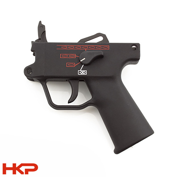 New - H&K MP5K/SP5K/SP89 9mm 4 Position Burst Complete Trigger Group - Push Pin - HKP-01498