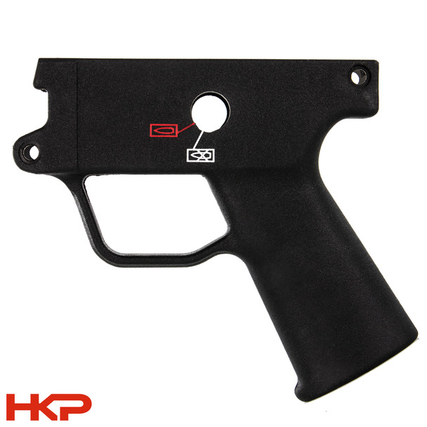New - H&K MP5K/SP89 9mm 2 Position (0,1 Pictogram) FBI Style Trigger Housing - Push Pin - HKP-16057