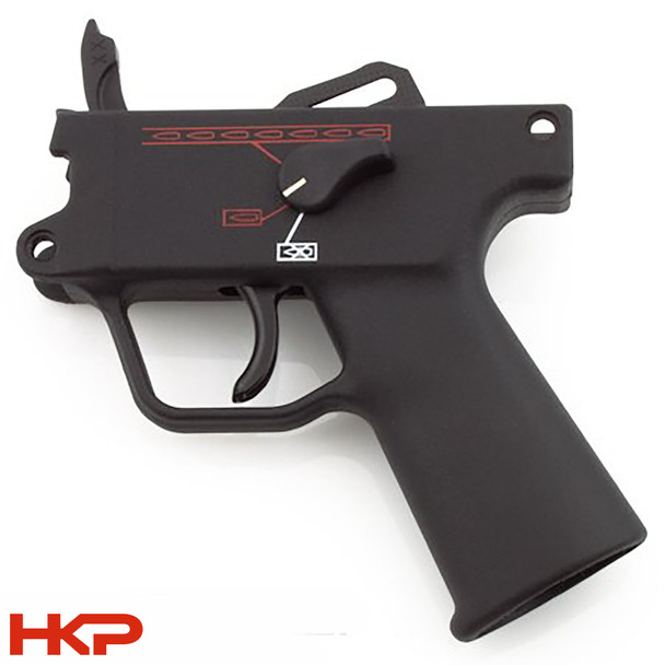 H&K MP5K 9mm 3 Position (0,1,F) Navy Ambidextrous Trigger Group