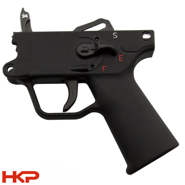 H&K MP5K 9mm SEF Trigger Group Navy Style- Full Auto - Push Pin - Used