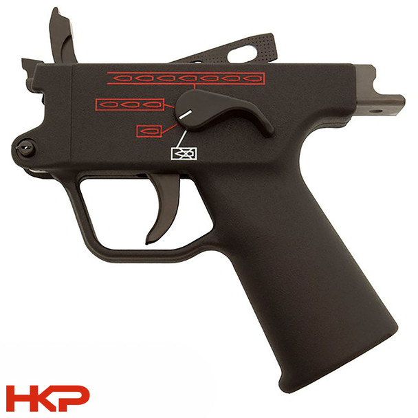 HKP 93/53/33 (5.56/.223) Trigger Group - 4 Position Housing 0,1 - Safe, Semi Only || HKP-17245 || HKPARTS