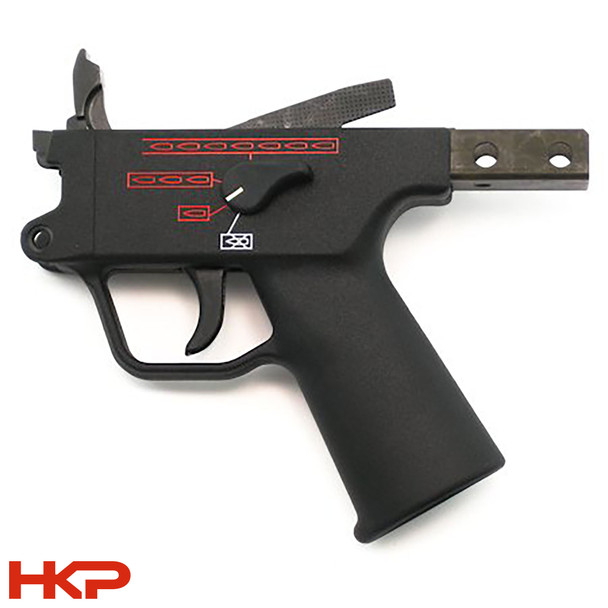H&K 91/G3 (7.62x51 / .308) 4 Position (0,1,3,F) Burst Trigger Group - Push Pin