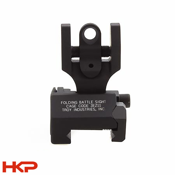 New - Troy Industries Rear Battle Sight - Black - HKP-00032