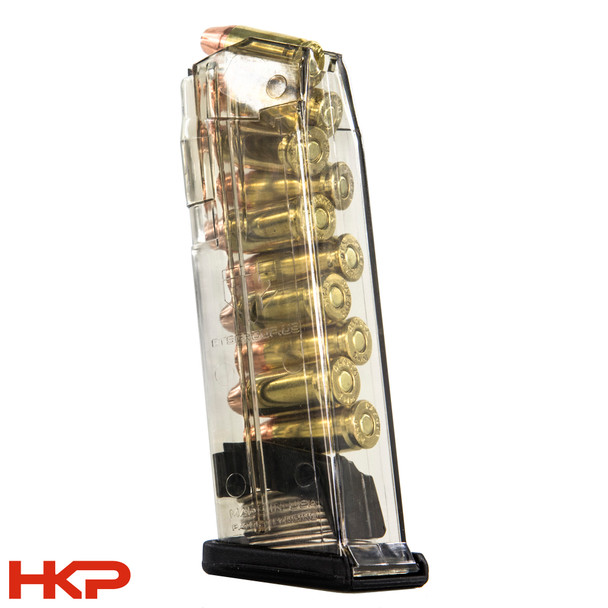 ETS Glock 19 10-Round 9mm Magazine - Translucent