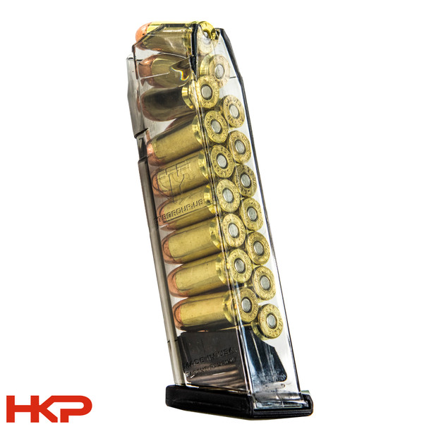 ETS Glock 22 16-Round .40 S&W Magazine - Translucent