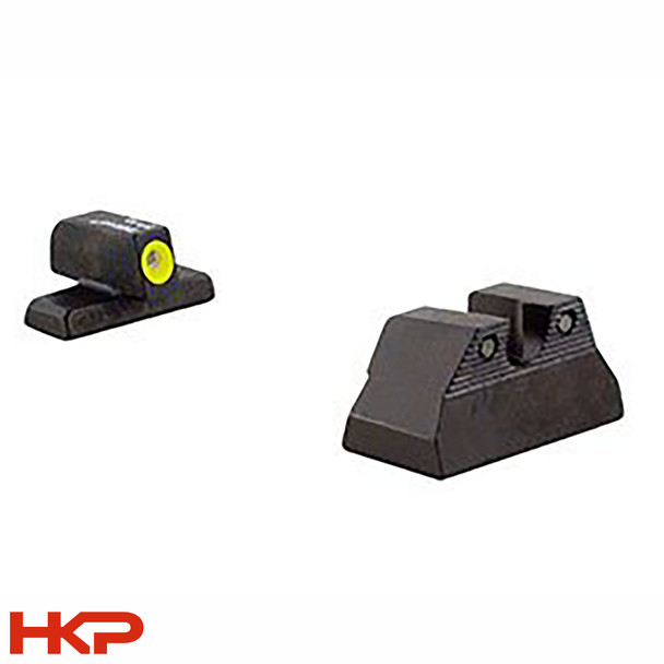 Trijicon HK USPC HD Night Sight - Yellow/Green || HKP-14544 || HKPARTS