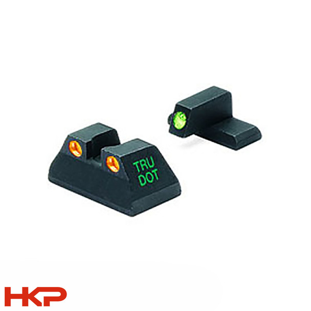 Meprolight HK USP Tru-Dot Night Sights - Orange, Green