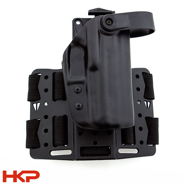 New - Blade-Tech HK USPC .45 ACP WRS Level 2 Duty Thigh Rig LH Holster - Black - HKP-16439