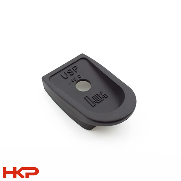 H&K 12 Round HK P2000/USPC .40 S&W Floor Plate w/ Finger Rest - Black