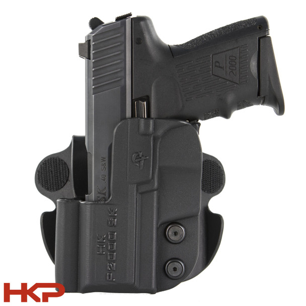 Comp-Tac HK P2000SK LH Paddle Holster - Black