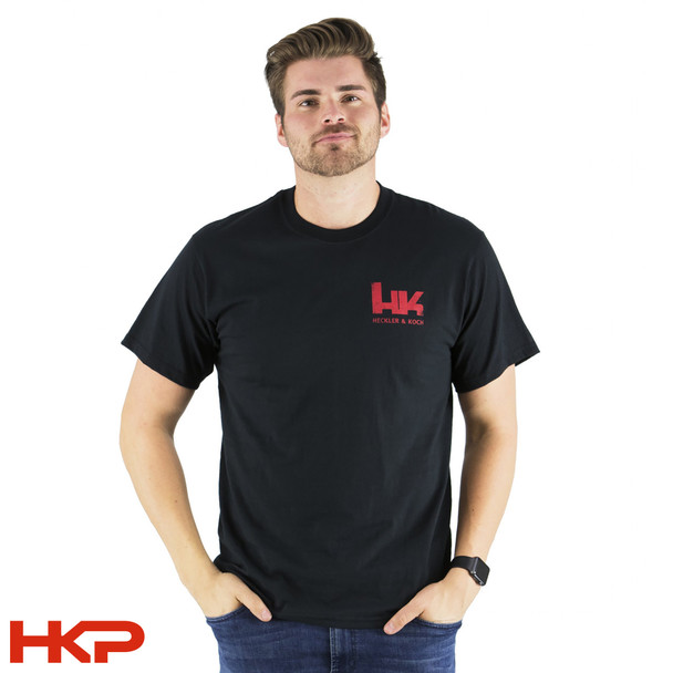 H&K P30 T-Shirt - Medium - Black 