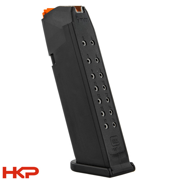 Gen 5 Glock 17 - 17 Round 9mm Magazine - Black