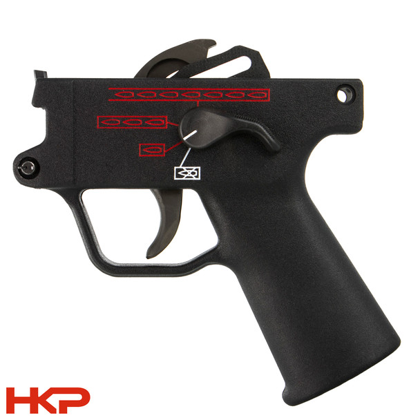 HKP, H&K HK SP5K Navy Style 0,1 Match Trigger Group