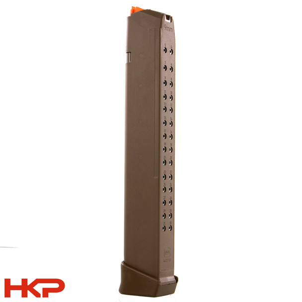 Glock 33-Round 9mm Magazine - FDE