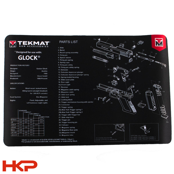 Tekmat Glock Bench Mat