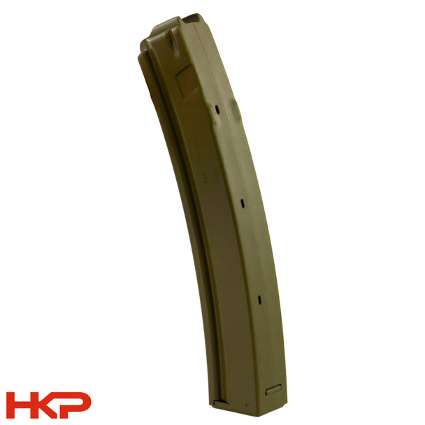 H&K HK 30 Round MP5/SP5 & MP5K/SP5K 9mm Magazine - OD Green