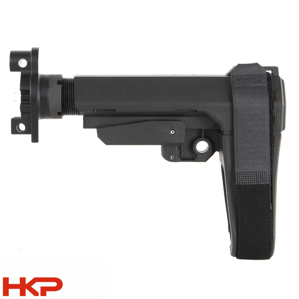 SB Tactical HK MP5K & SP5K SBA3 5 Position Adjustable Stabilizing Brace - Black