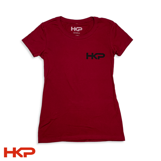 HKP Short Sleeve Tee Female - Cardinal