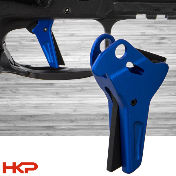 Lazy Wolf VP F2 Flat Face Series Trigger - Blue