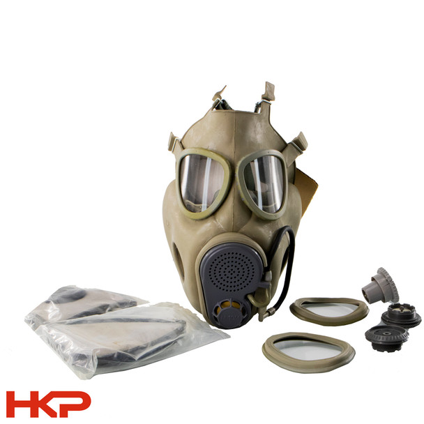 Czech M10M Gas Mask with Filters - Like New