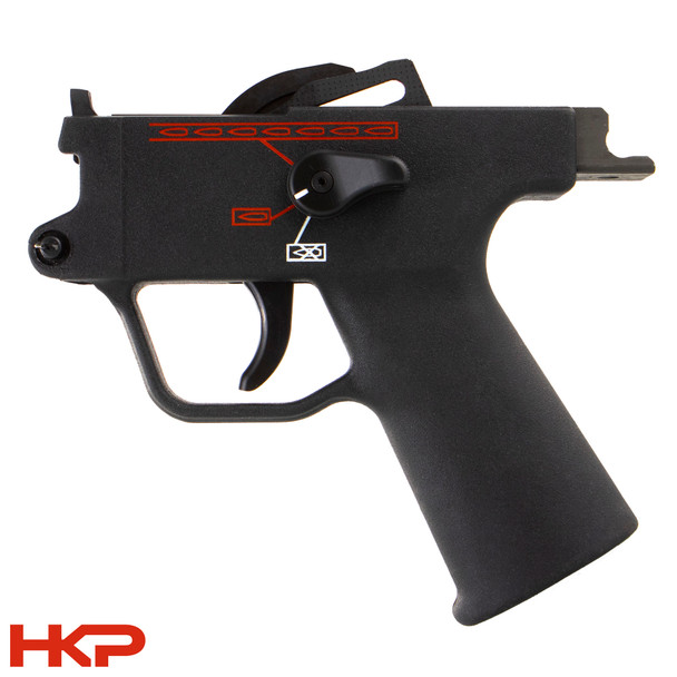 Franklin Armory MP5 40/10 Binary Trigger Group - Ambi 3 Position Universal Housing