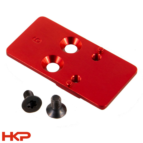 HKP HK VP9/L Optics Plate Sig Romeo #6 - Red