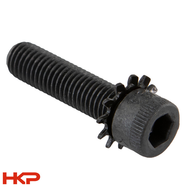 HKP AR Grip Screw 1/4 X 28 X 1 Hex w/ Locking Washer