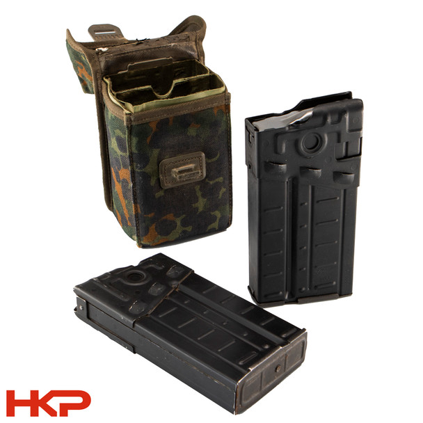 H&K Magazine Pouch with 2 Magazines - USED