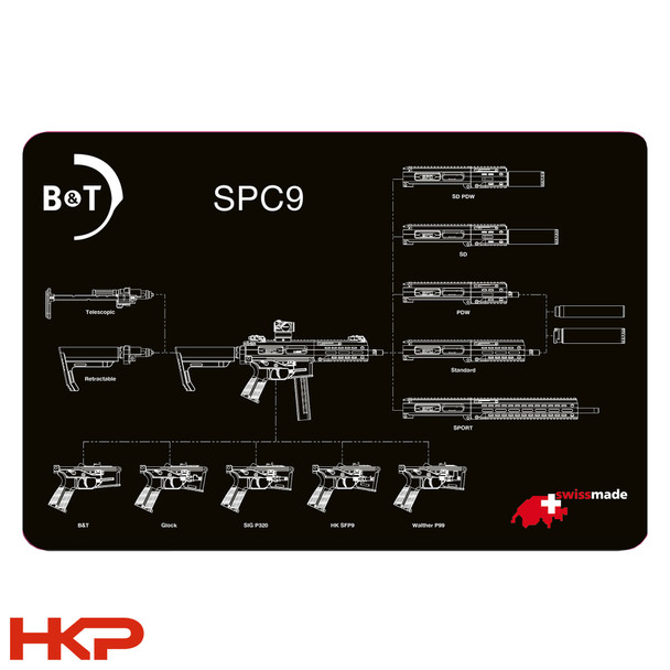 New - B&T APC9 Pro Gun Mat - HKP-21748