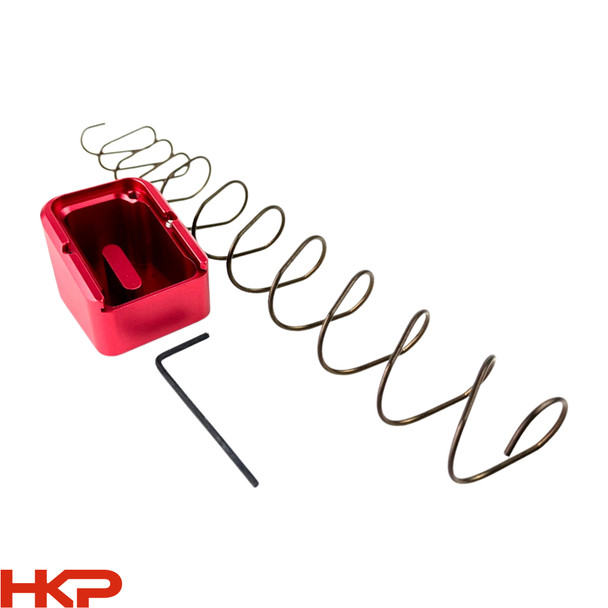 HK USP45, Mark 23 Magazine Extension Kit - .45 ACP - +3 - Red - BLEMISHED