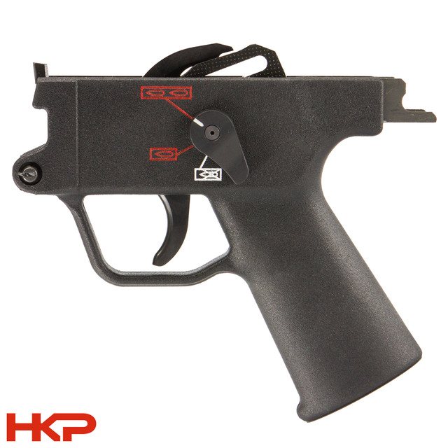 HK MP5 Trigger Group – 2 Round Engraved Binary Housing