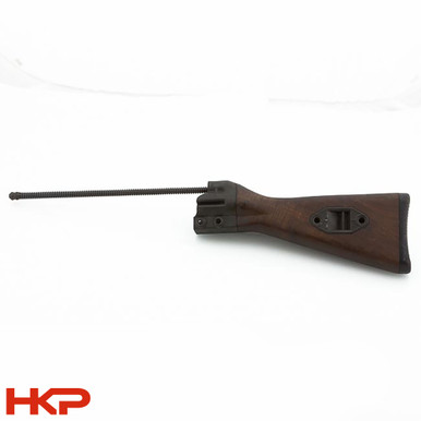 HK91, G3 Wood Stock with Enhanced Buffer Installed