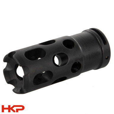 HK Parts HKP Threaded Muzzle Brake Compensator 15x1 RH for 5.56/.223 and 7.62/.308