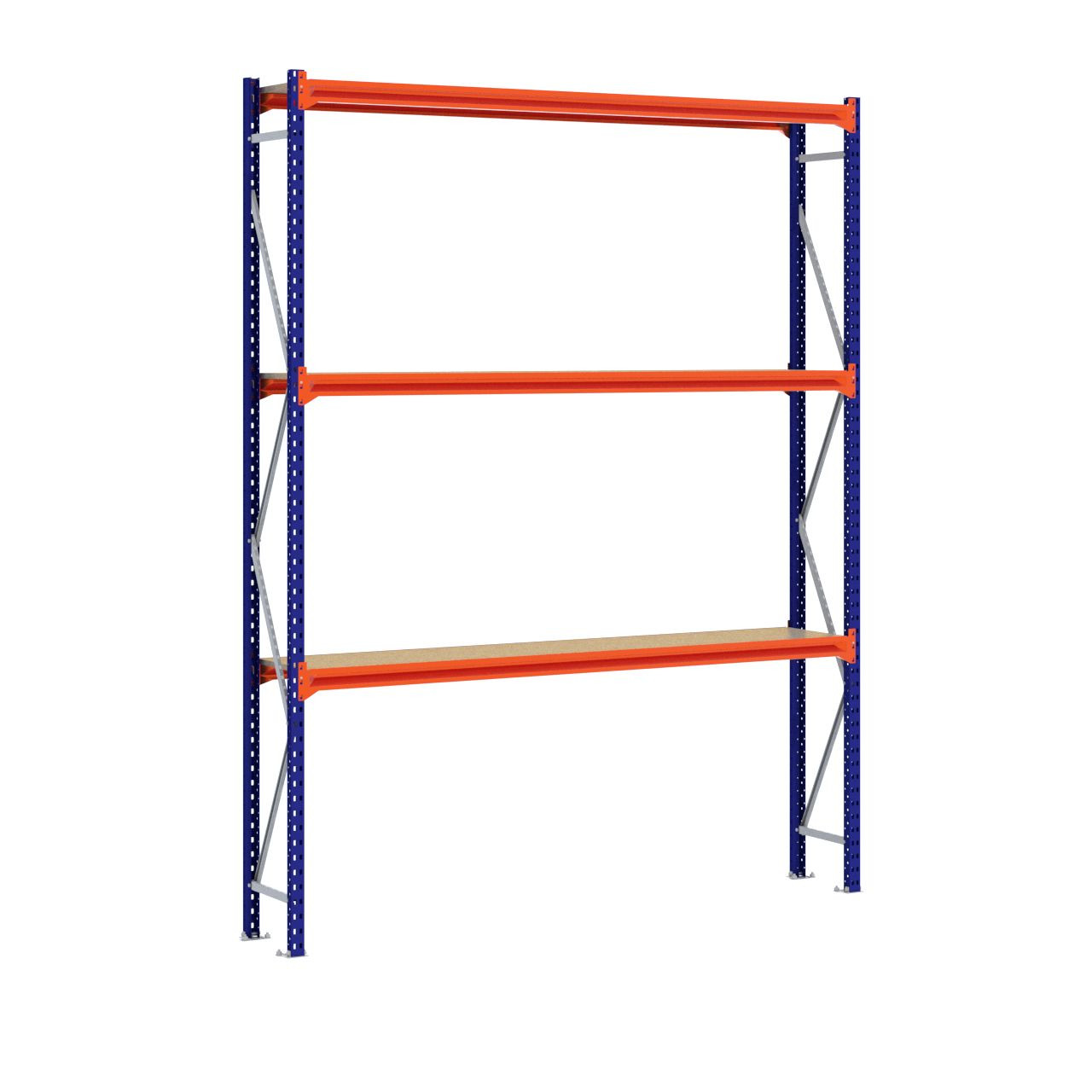 Grootvakstelling 3.000 mm x 2.350 mm x 400 mm (HxLxD) - 3 niveaus