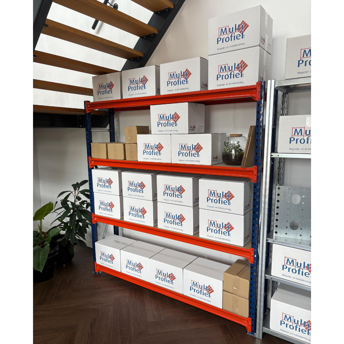 Simon Rack Stellingkast Metaal, 1000x800x500 mm, Buigpunt 150, 3