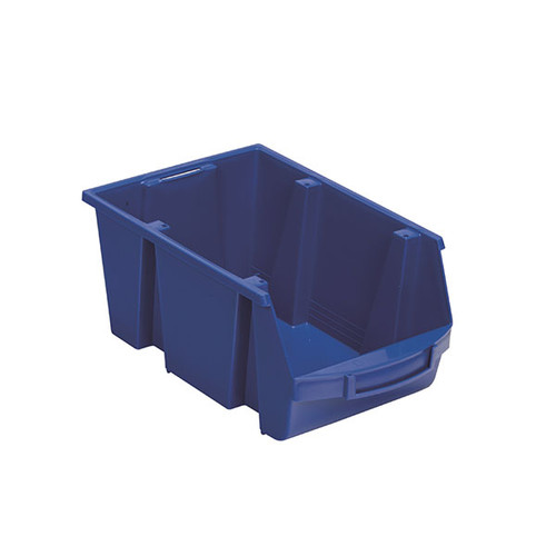Magazijnbak Groot 215 x 350 x 150 mm (BxDxH) - Kunststof Stapelbak - Met volumekorting!