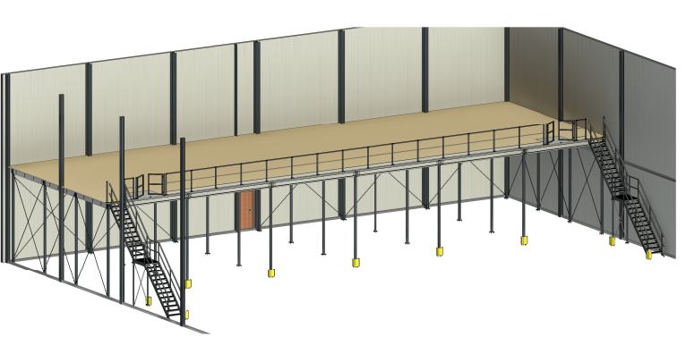 Mezzanine vloer | Direct uit voorraad leverbaar!