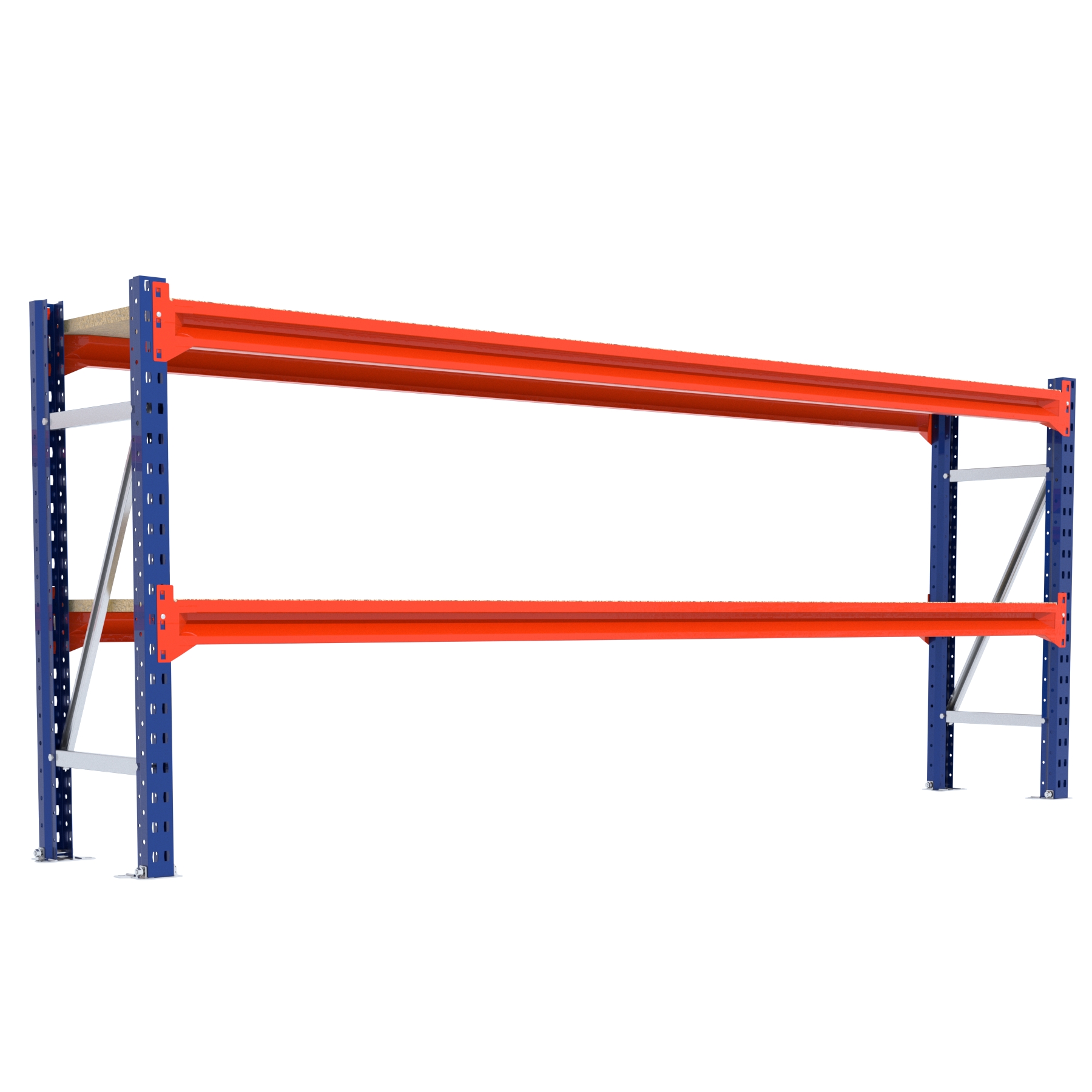 Losse opbouw - t.b.v. werkbanken - zelf samenstellen! -Blauw of Galva - Incl. Schroeven