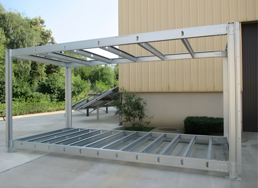 Flexbuild Prefab StaalSkelet - 6.380 x 3.000 x 3.000 mm (BxDxH) - Compleet Verzinkt